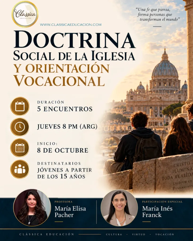 DOCTRINA SOCIAL DE LA IGLESIA Y ORIENTACIÓN VOCACIONAL
