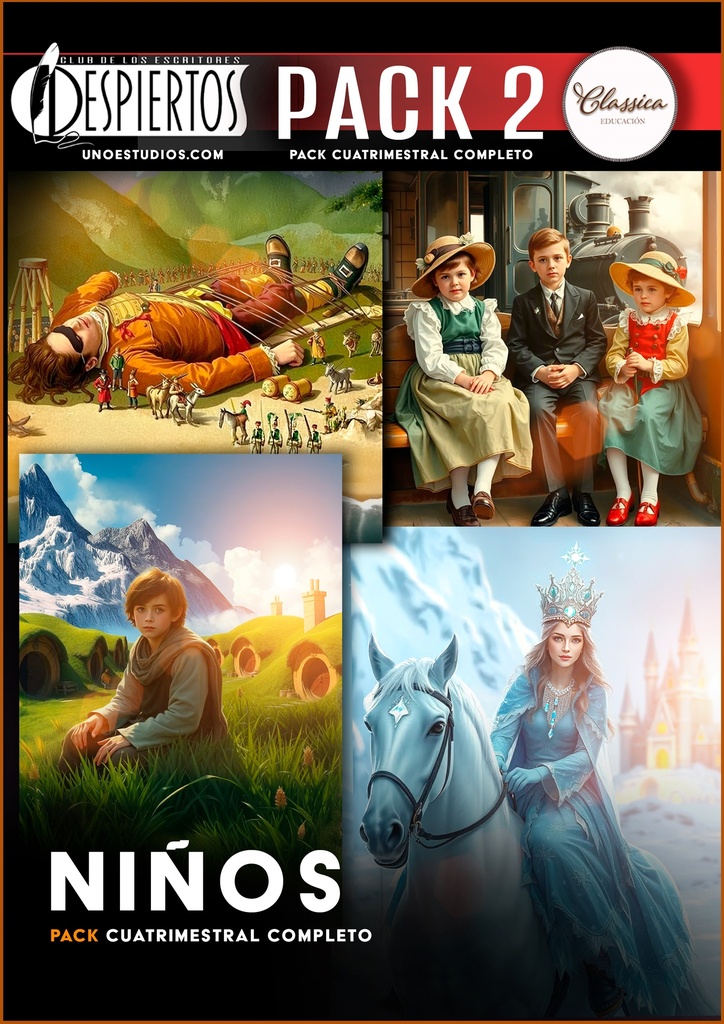 Escritores despiertos 2025 Pack 2 (-12)