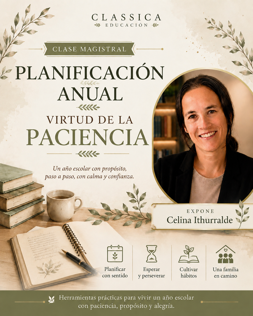 Planificación anual - Virtud de la Paciencia