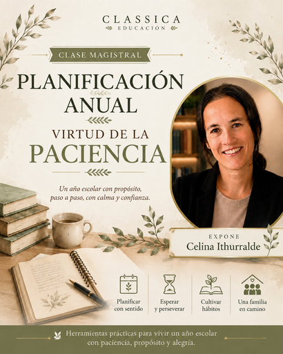 Planificación anual - Virtud de la Paciencia